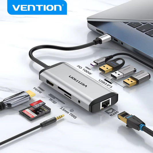 Type C to USB 3.0 Dock Station