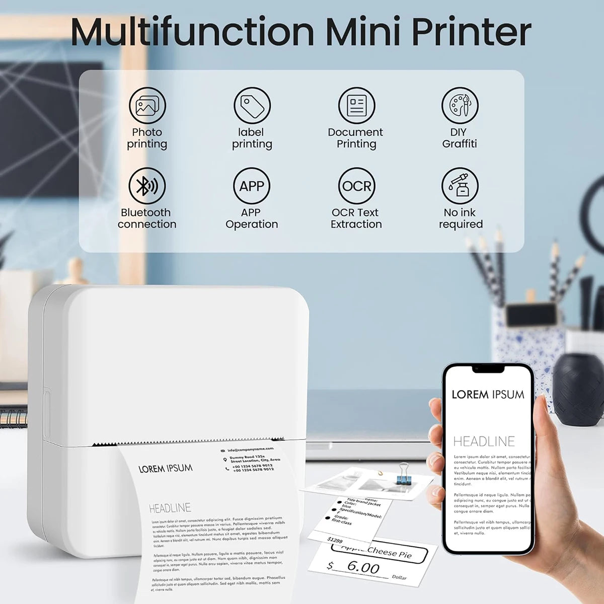 Mini Pocket Printer