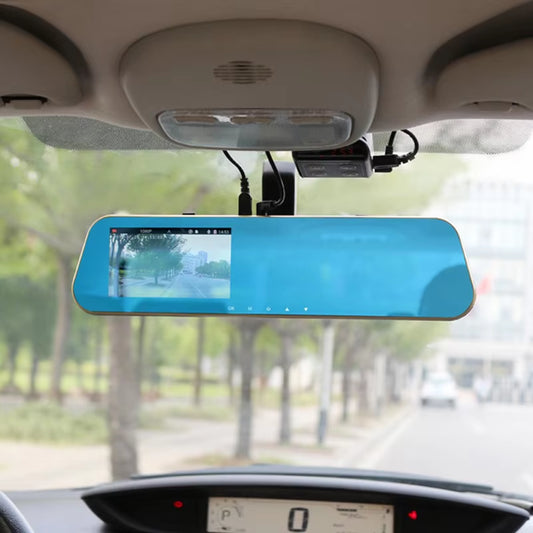 Full HD 1080P Dash Cam - Rear View Mirror 