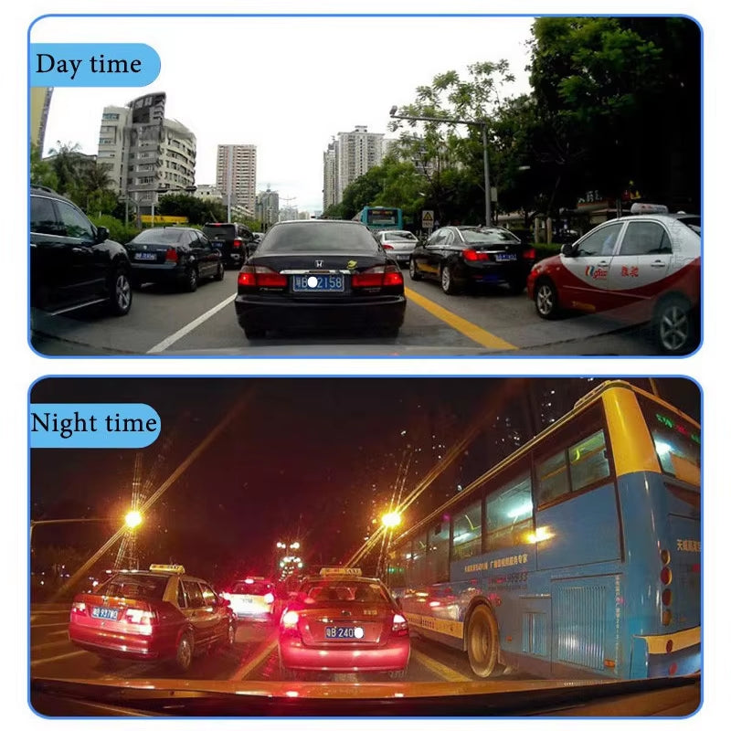 Full HD 1080P Dash Cam - Rear View Mirror 