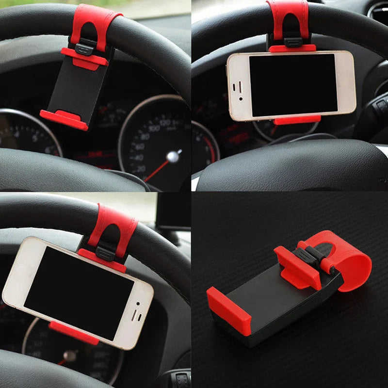 Steering Wheel Phone Clip Mount 