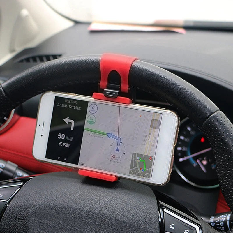 Steering Wheel Phone Clip Mount 