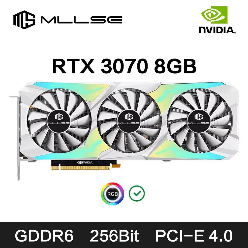 RTX 3070 8GB Graphics Card GDDR6 