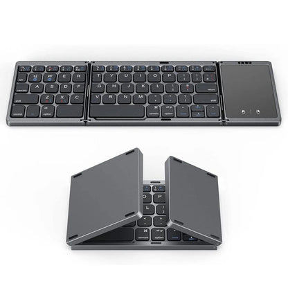 Foldable Keyboard with Touchpad 