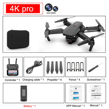 Drone with Wide Angle HD 4K Camera