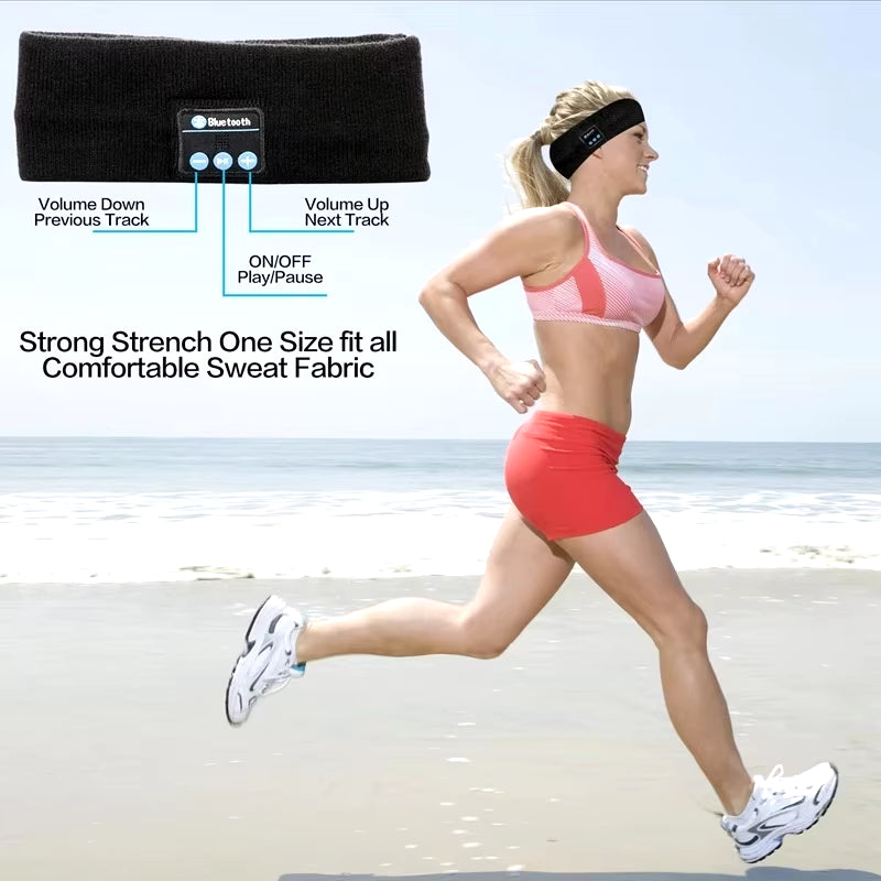 Wireless Bluetooth Earphone Running Headband